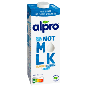 Alpro Not Mlk Haferdrink 1,8% vegan 1l